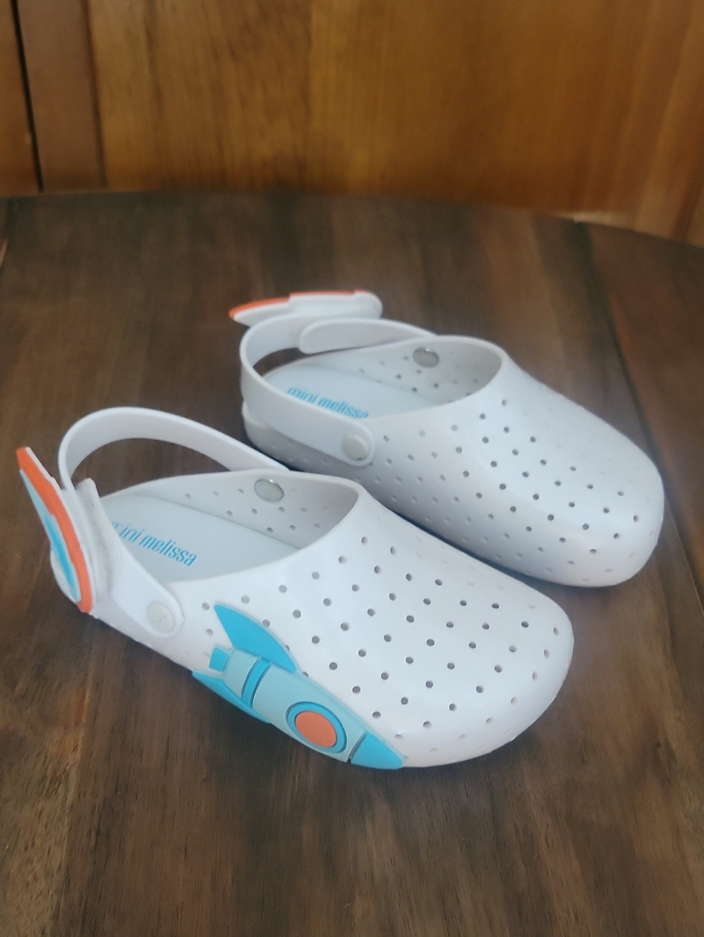 Mini Melissa Furados Rocket Mules Clogs Sz 9/10